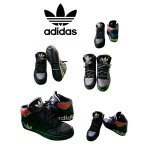 ADIDAS HARD COURT HI YOUTH SNEAKERS